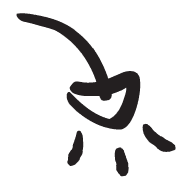 Arrow down from left arrow